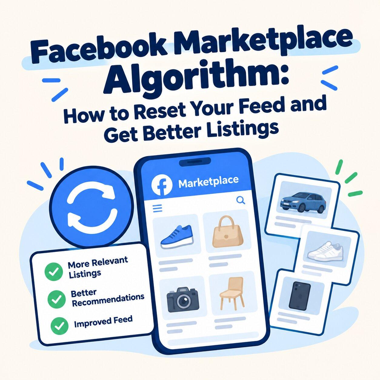 Facebook Marketplace Algorithm: How to Reset Your Feed and Get Better Listings