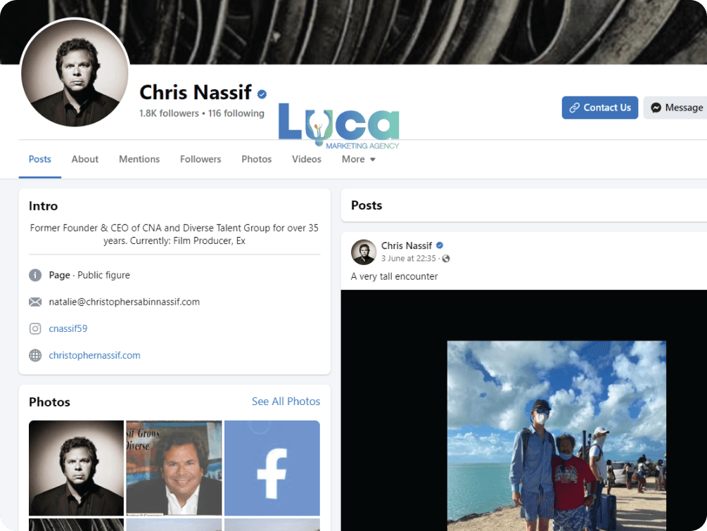 blue tick page overview